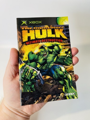 Incredible Hulk: Ultimate Destruction (Microsoft Xbox, 2005) Complete + Pristine - Picture 13 of 18