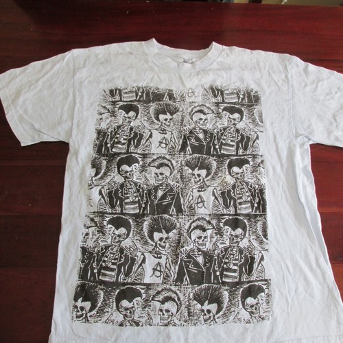 Anarchy Punk Rock Shirt size large 21 x 27" - image 1