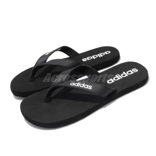 adidas Eezay Flip Flop Black White Men 