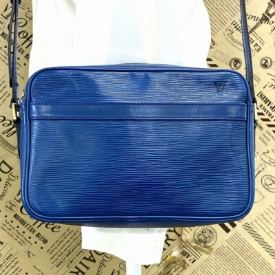 #ad Louis Vuitton Crossbody bag M52315 Trocadero Blue Epi #FN137 245