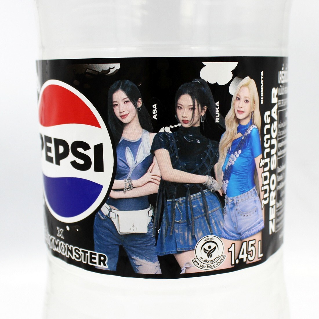 PEPSI x BABYMONSTER Empty Bottle 1.45 L Thailand Bamon Chiquita