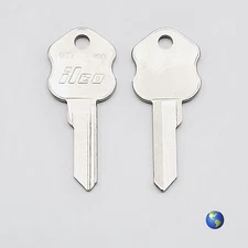 SY1 Key Blanks for Brinks, Honeywell, Kumahira, SAGA, Sisco, and others (1 Key)