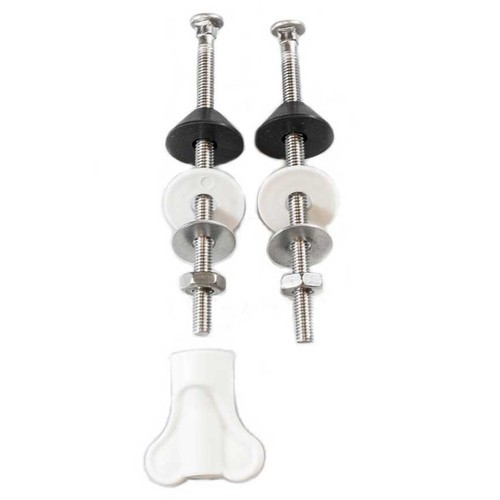 Bottom Fix Toilet Seat NonSlip Fittings 65mm Replacement Parts eBay