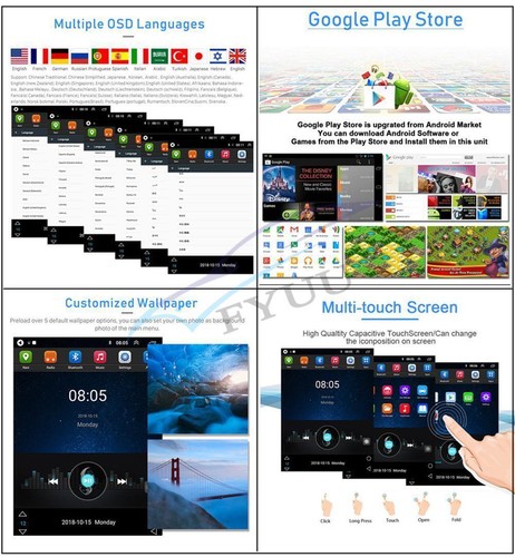 Navigation WiFi 9.7'' For Toyota Corolla 2003-2008 Android Car Stereo Radio GPS - Picture 9 of 24