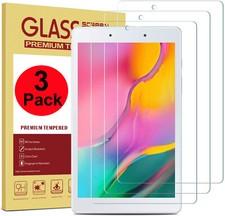 3PACK Tempered Glass Screen Protector for Samsung Galaxy Tab A 8.0 " T290/T295