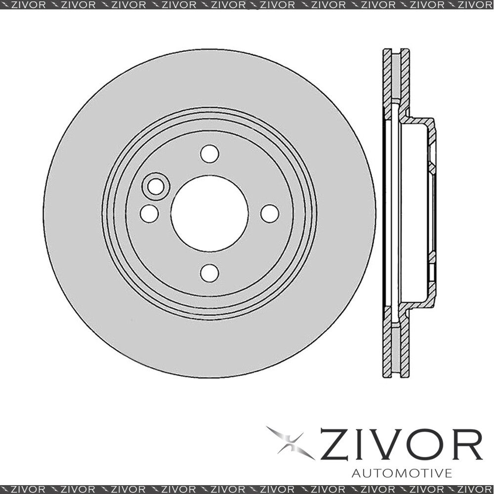 New PROTEX Rotor - Front For MINI ONE R50 2D H/B FWD 2000 - 2006 #DR542 ...
