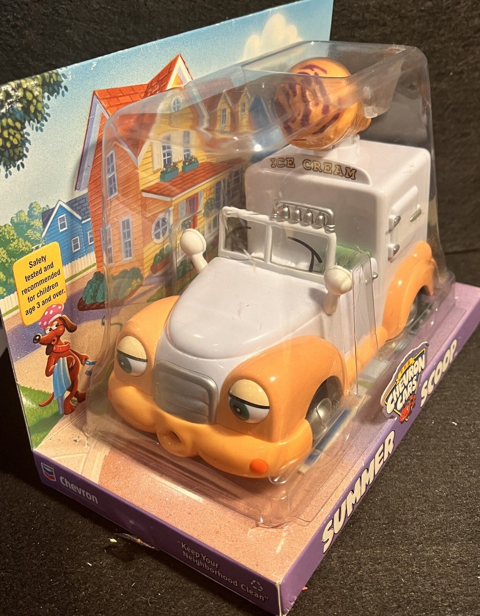 The Chevron Cars #34 Summer Scoop Ice Cream Truck Collectible Toy