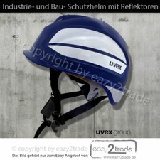 Schutzhelm Industrie- Bau Arbeits- Helm Reflektoren PSA Schutzausr&uuml;stung EN 397