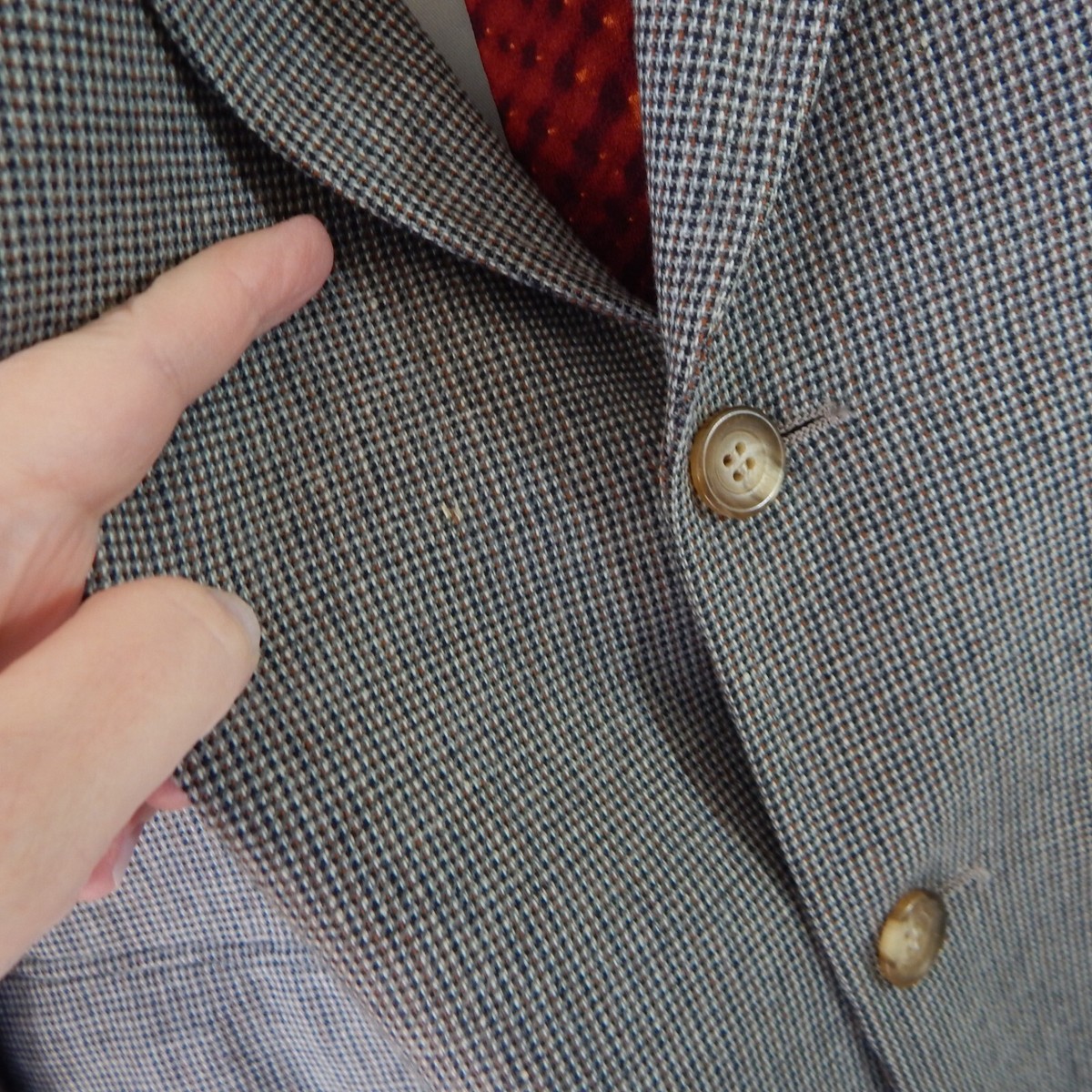 vintage 80s CHAPS RALPH LAUREN jacket blazer sport coat wool tweed