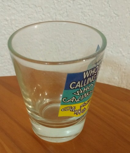 Shot Glass WHO YOU CALLING DRUNK? (words repeated & get harder to read) - Picture 4 of 6
