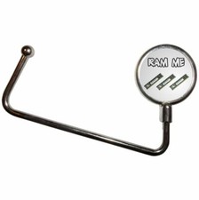 Ram Me Handbag Table Hook Hanger (65mm x 107mm)