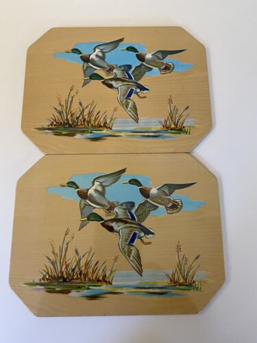 Mallard Duck Trivet Set Of 3 Pro-Tex Hot Pad Hunting Kitchen Home Decor Wall - Picture 5 of 5
