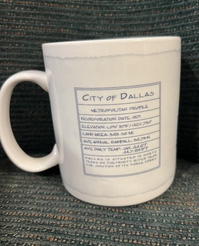 2007 Starbucks City Skyline Dallas The Big D 18oz Kaffeebecher Tasse - Bild 3 von 5