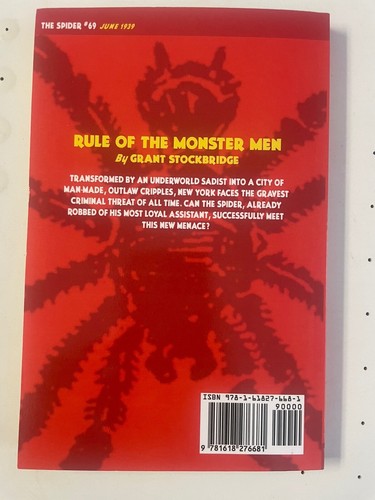 The Spider #69 ..Rule of the Monster Men by Novell W. Page and Grant Stockbridge - Bild 2 von 3