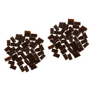 Lots 100 Diy Flat U Tip Keratin Beads Rebond Nail Shaped Hot Fusion Glue Ebay