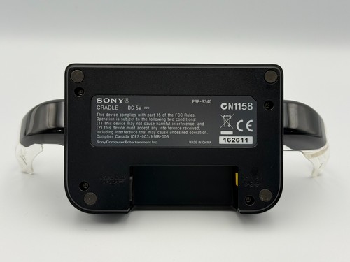 Sony PSP-S360 Cradle Dock for PSP 2000 w/Remote, Cable(PSP-S170) Tested -Mint A+ - Picture 8 of 18