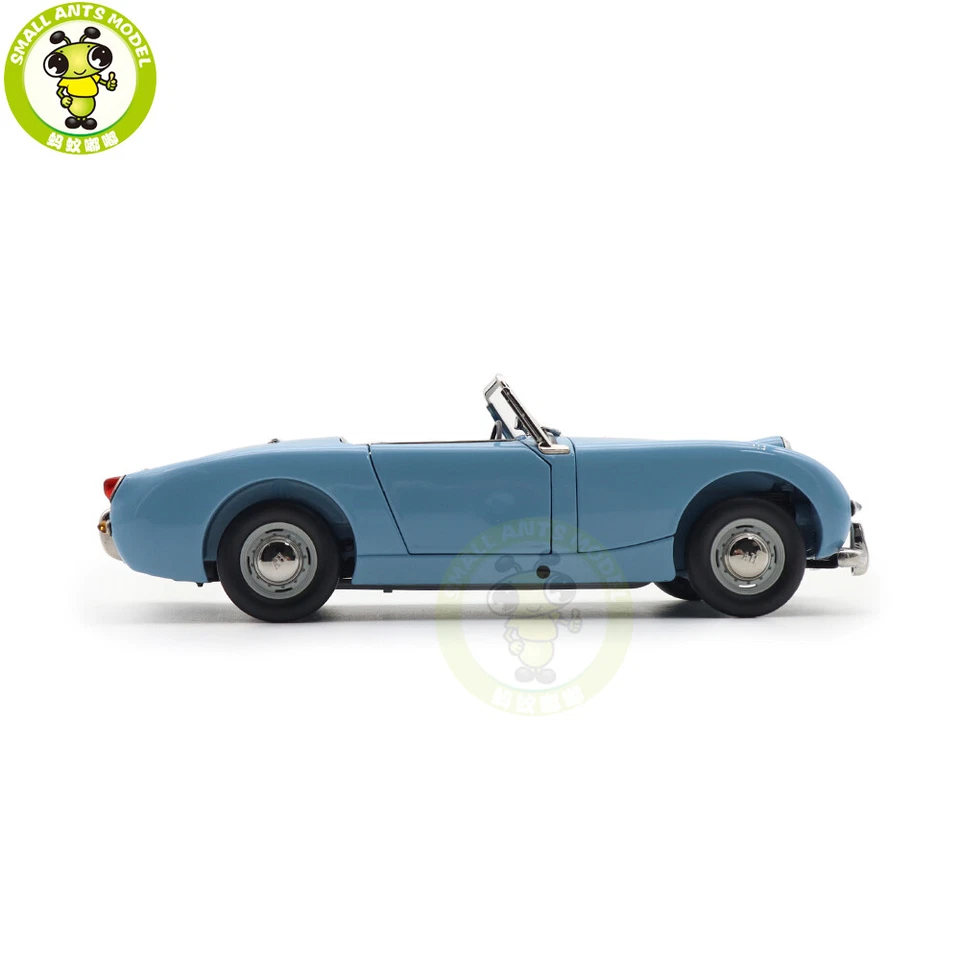 1/18 Austin Healey Sprite Kyosho 08953 Speedwell Blue Diecast Model Car - Image 3 of 4