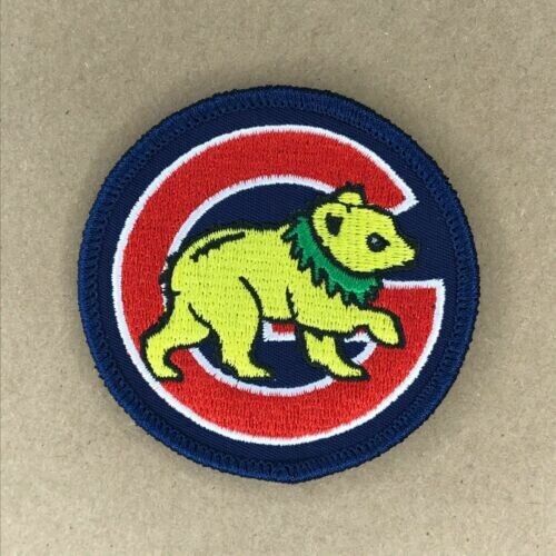 Grateful Cubs Patch - Grateful Dead Wrigley Field Shows (2 Patches) - Picture 1 of 1