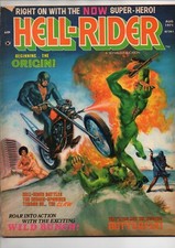 Hell-Rider #1 - 1st appearaance of Butterfly & Hell-Rider