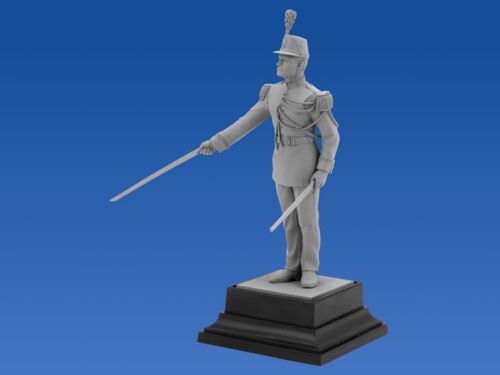 French republican guard officer ICM 16004 Plastic model kit figures Scale 1:16 - Picture 9 of 10