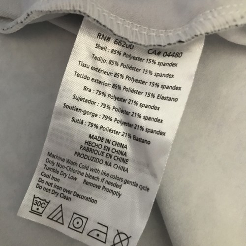 Asics NWT Med sports tank top built in bra fitted reflective ALEENA SBL Tank - Picture 18 of 24