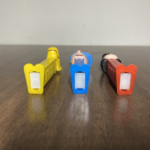 Lot of 3 Vtg Peanuts Pez Dispensers Charlie Brown, Woodstock, Lucy 1966 Slovenia - Picture 10 of 14