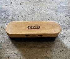 Vintage Kiwi 100 Horsehair Shoe Shine Brush 5"