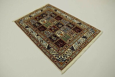 Super Moud  mit Seide ( 144 X 97 cm ) Orientteppich