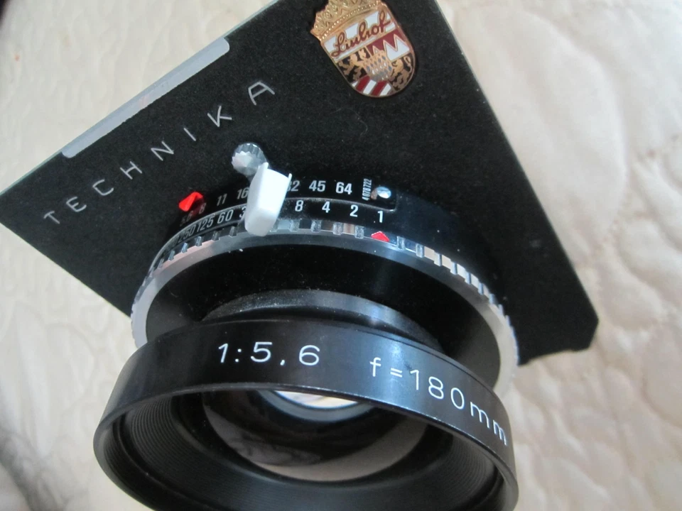 Lente Linhof Technika Rodenstock Sironar 1:5,6 f=180 mm Foto 2 de 4