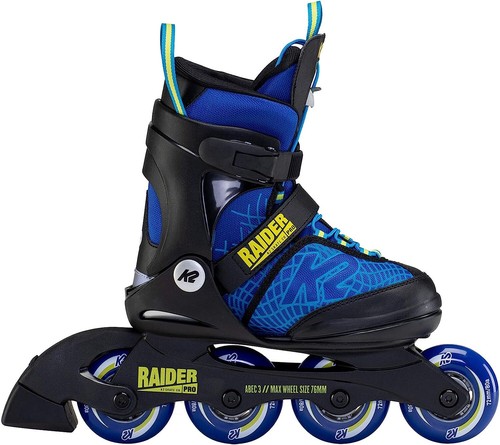 Inline Skates K2 Kinder Raider Pro verstellbare Rollschuhe Neu Gr. L / 35-40 - Bild 3 von 6
