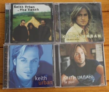 4x KEITH URBAN CD [NEW SEALED] BE HERE, GOLDEN ROAD - CLUB EDITION [164]
