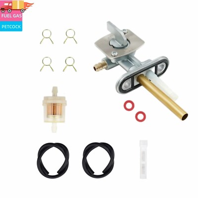 Fuel Valve Petcock Assembly For Kawasaki Bayou 220 KLF - Foto 6