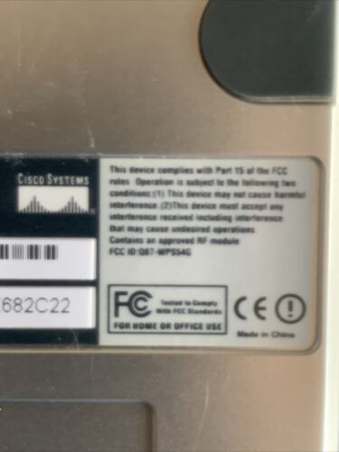 LINKSYS Wireless-G Print Server 2.4GHz 802.11g USB 2.0 / Model WPS54G PARTS - Picture 22 of 24