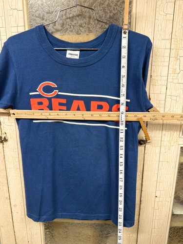 Vintage Chicago Bears Starter T Shirt Blue Small NFL Football - Picture 10 of 12