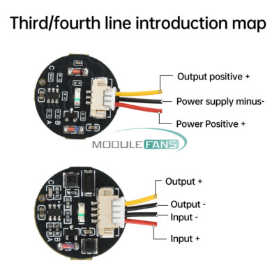 DC3V-30V Touch Key Switch Sensing Module 3-wire 4-wire Led Light Touch Switch