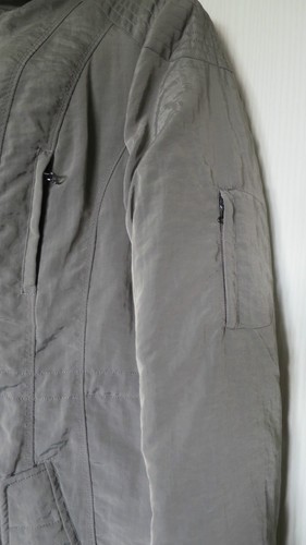 BIANCA MANTEAU PARKA FOURRE TAILLE FR40, EU38, IT44, UK12, US8 GRIS - Picture 6 of 11