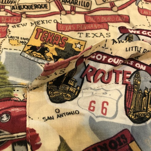 The Walking Co We got our kicks on Route 66 Texas VLV Aloha Shirt Mens Medium - Picture 3 of 12