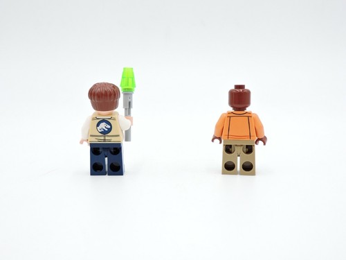 Vet and Barry two Mini-Figures from LEGO Jurassic World 75920 RAPTOR ESCAPE dino - Picture 2 of 2