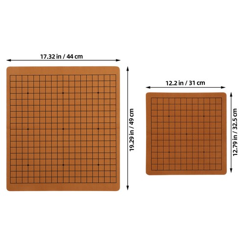 2 Pcs Double-sided Go Board Child Game Folding Chessboard Travel - Picture 7 of 12