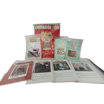 Vintage Dimensions Tree Top Angel Embroidery Kit & 7 Holiday Sewing Patterns