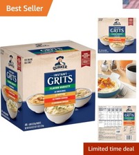 Instant Grits Variety - 44 Packets of Delicious Original, Butter, Cheese Blends