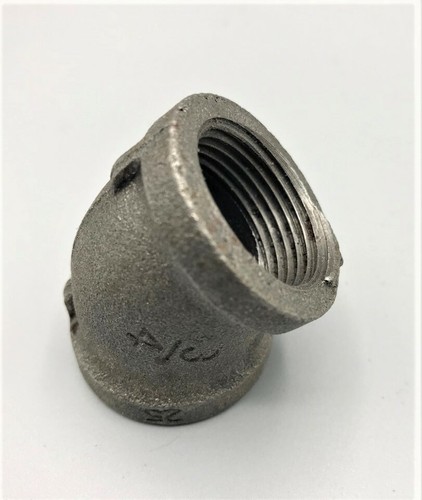 iron pipe and pipe fittings 3/4 and 1/2" BSP MALLEA GREY AND BLACK , STEAM PUNK, - Picture 19 of 54
