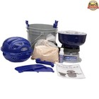 Quick-N-Ez 110V Case Tumbler Kit with Sifter for Brass Cartridge Cleaning and.
