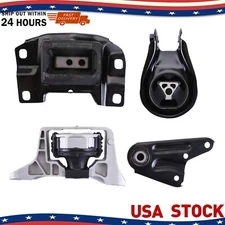 ENGINE MOTOR MOUNTS & AUTO. TRANS. MOUNT 4PCS SET FOR MAZDA 3 2011-2013 L4 2.0L