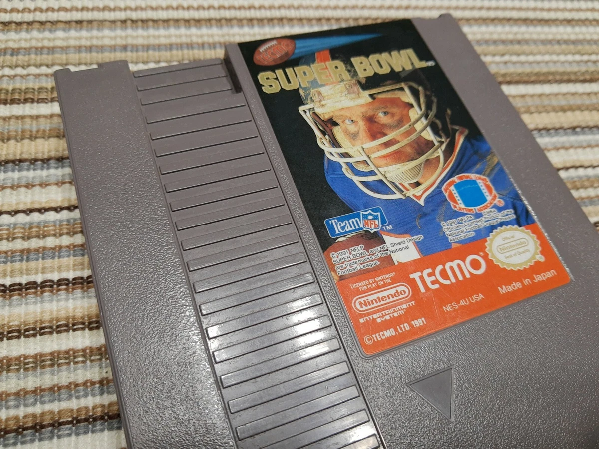 Tecmo Super Bowl (Nintendo NES) Very Good / Cart Only 18946110127 eBay