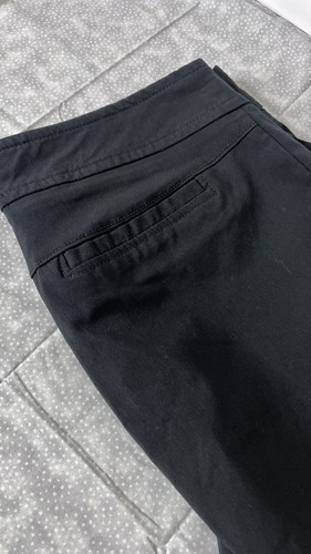 Torrid Pants Womens 12R Plus Size Black Nylon Blend Dress Career Office Ladies - Picture 3 of 8