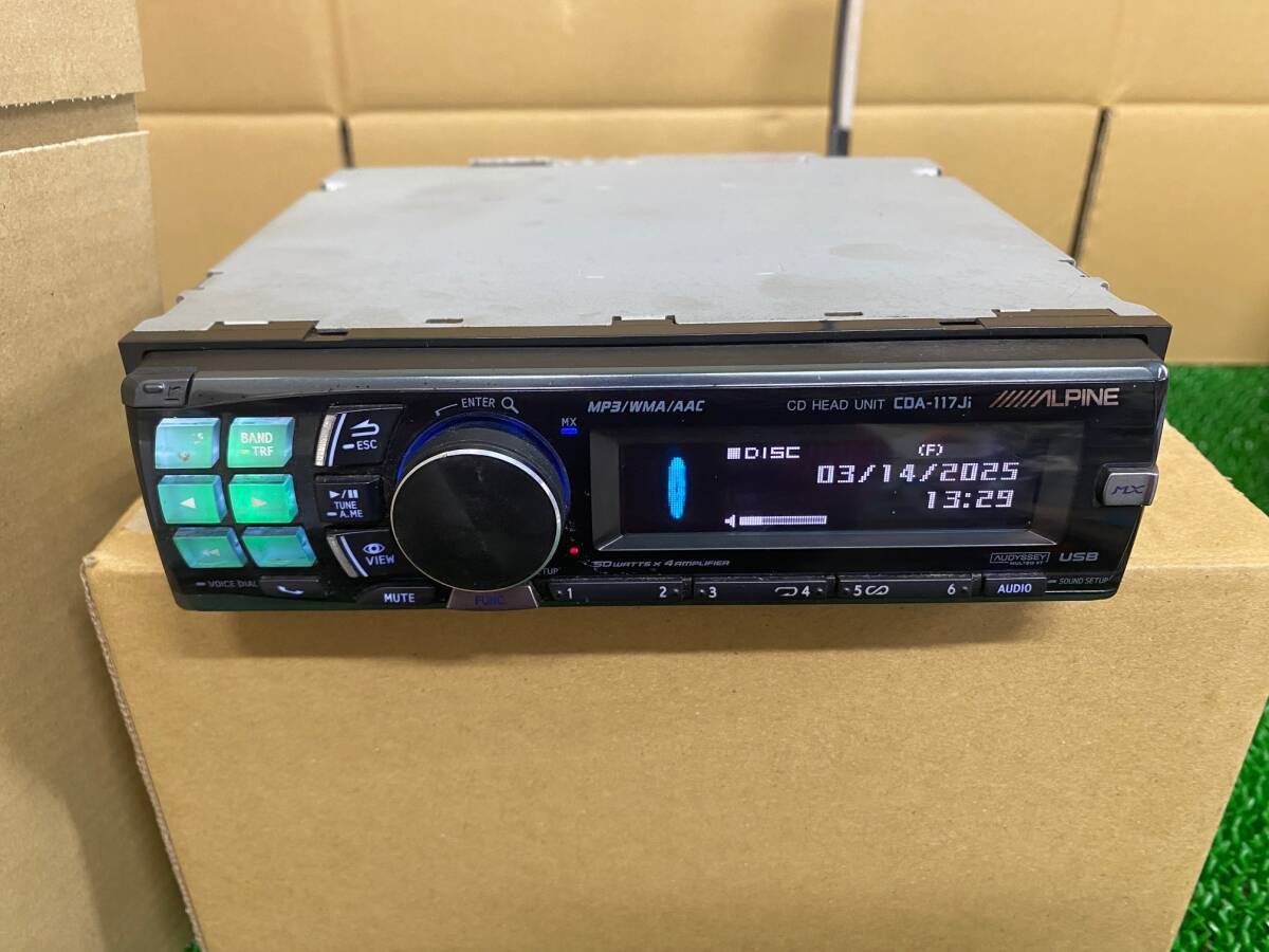 ALPINE CDA-117Ji 1Din Car Audio CD Player | eBay