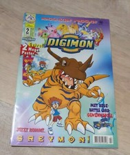 Digimon Heft #2 Oktober 2000 | Comic | Zeitschrift | Magazin + Poster _ Deutsch 