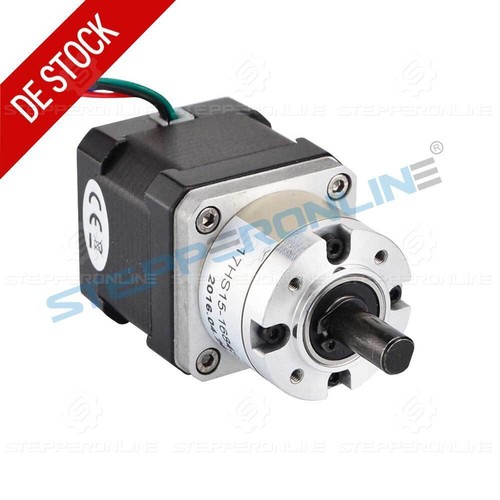 MOTOR STEPPERONLINE caja de cambios planetaria Nema17 relación de engranajes paso a paso 5,18:1 MOTOR STEPPERONLINE - Imagen 3 de 6