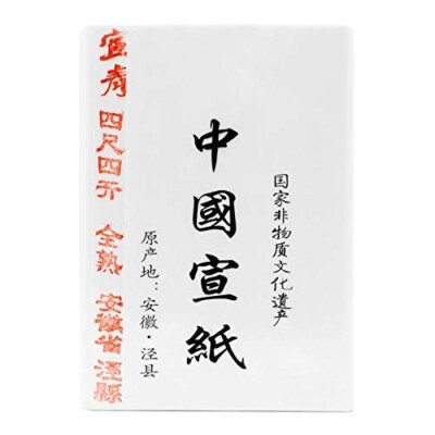 ARTECHO CHINESISCHES KALLIGRAFIEPAPIER 100 BLATT 35 X 69 CM PIMADE XUAN PAPIER